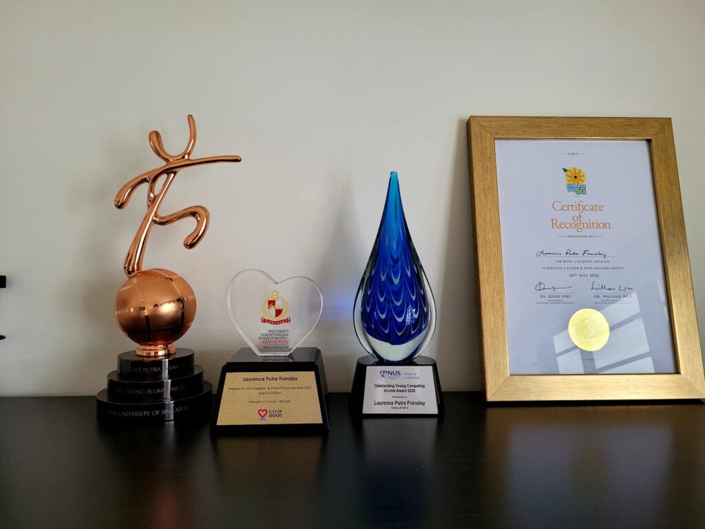 NUS award collection